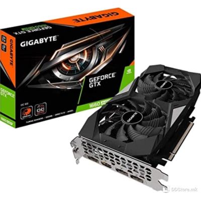 GIGABYTE GeForce GTX 1660 SUPER OC – 6GB GDDR6, 192-bit, WINDFORCE 2X