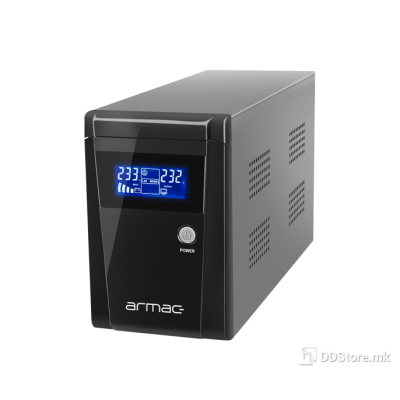 UPS Armac Office 1000VA 650W 230V, 3xSchuko/ LCD/Metal Case