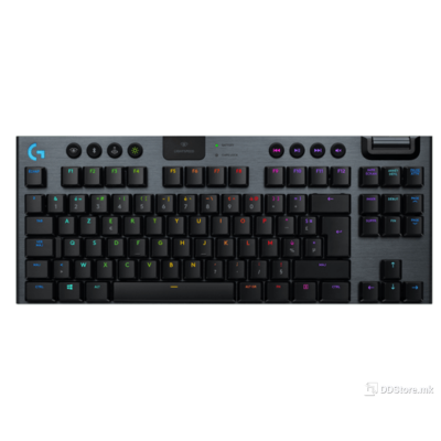 LOGITECH G915 LIGHTSPEED WIRELESS TKL RGB GL LINEAR CARBON w/bluetooth 920-009520