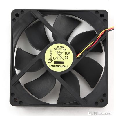 Case Fan 120x120x25 Gembird Ball Bearing