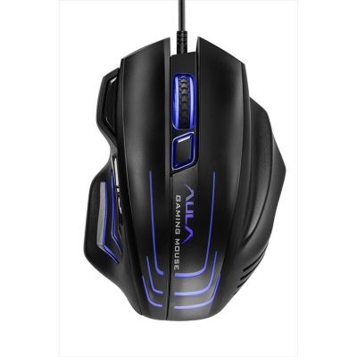 AULA Ghost Shark Lite, USB, 6400DPI, Weight system (4x4,5g) Black