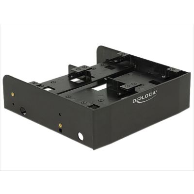 Delock 18217 5.25″ Installation Frame for 1 x 3.5″ + 2 x 2.5″ or 6 x 2.5″ hard drives