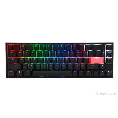 DUCKY ONE 2 SF RGB 65% PBT Double-shot keycaps Kailh BOX Red, Black DKON1967ST-KUSPDAZTR