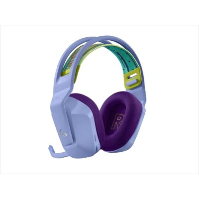 LOGITECH Gaming-Headset G733 Wireless LIGHTSPEED RGB w/microphone 981-000890, Lilac