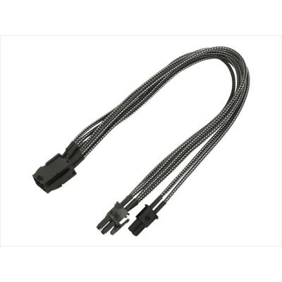 NANOXIA PCI-E 6+2-pin 30cm CARBON, NXP683EC EXTENSION PSU