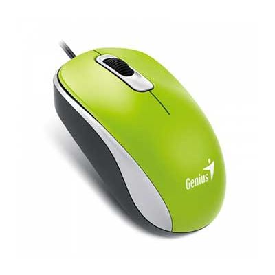 Genius DX-110, Wired Mouse, USB, Green