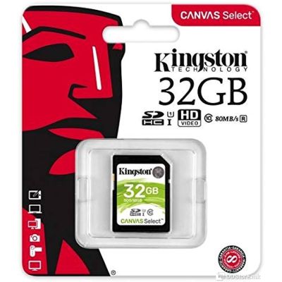 Kingston 32GB SDHC 80R C10