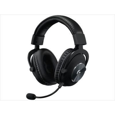 LOGITECH Gaming-Headset G PRO X Black w/microphone 981-000818, 1x3.5mm