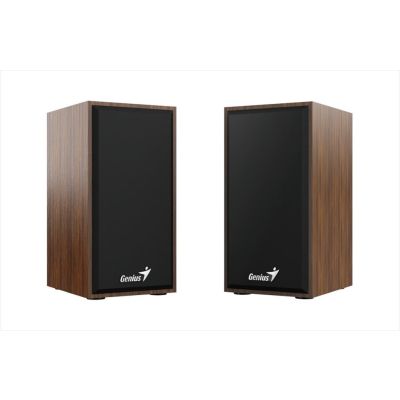 SPEAKERS 2.0 GENIUS SP-HF180 USB Wooden Brown (6W)