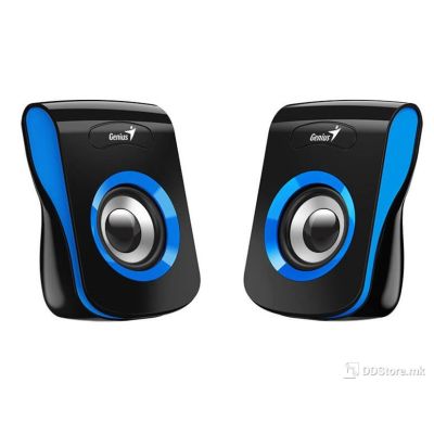 SPEAKERS 2.0 GENIUS SP-Q180 USB Blue (6W)