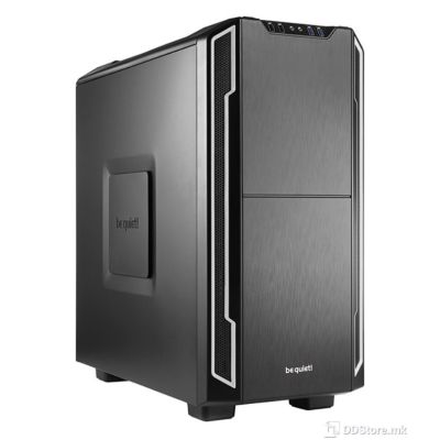 BE QUIET! ATX Mid-Tower Silent Base 600, 1x140mm & 1x120mm Pure Wings 2, Silver BG007