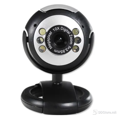 Digital Zoom PC WebCam 6 LED Camera PC