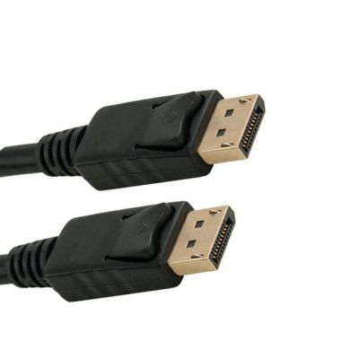 Power Box DP Male to DP Male, Supports 1080P Resolution, 30Hz, ver:1.0, Black, 2 meters