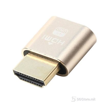 Power Box 4K HDMI Dummy, High Resolution Virtual Monitor Display Emulator