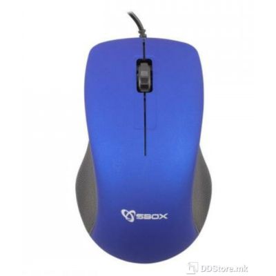Mouse SBOX M-958 1000DPI USB Blue