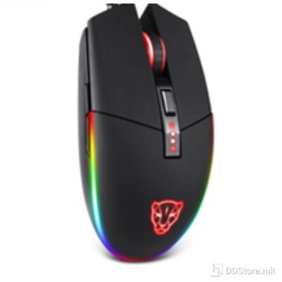 Motospeed V70 RGB Backlight Gaming Mouse gray  PMW3360