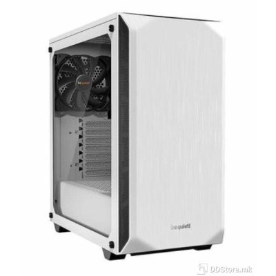 BE QUIET! ATX Mid-Tower Pure Base 500, 2x140mm Pure Wings 2, Extra thick insulation mats, White BG035