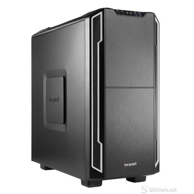 BE QUIET! ATX Mid-Tower Silent Base 600, 1x120mm & 1x140mm Pure WIngs 2, Silver, BGW07