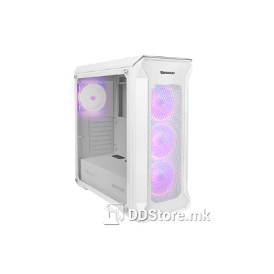 ATX Midi Tower Case Genesis Irid 505 Gaming White ARGB w/o PSU