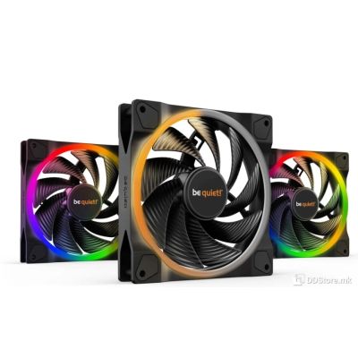 BE QUIET! LIGHT WINGS PWM 1.700rpm ARGB, RIFLE BEARING, Triple Pack, BL076