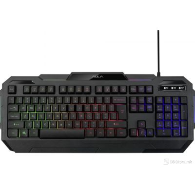 AULA TERMINUS Rainbow Illuminated Black, 291798