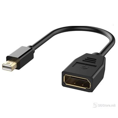 Mini Display Port to Display Port Adapter 4K Gembird Black