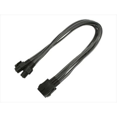 NANOXIA EPS 8-pin 30cm CARBON, NX8PV3EC EXTENSION PSU