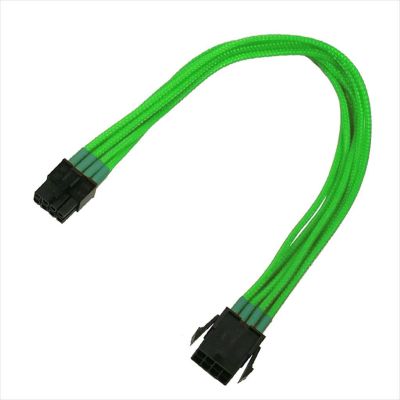 NANOXIA PCI-E 8-pin 30cm NEON GREEN, NX8PE3ENG EXTENSION PSU