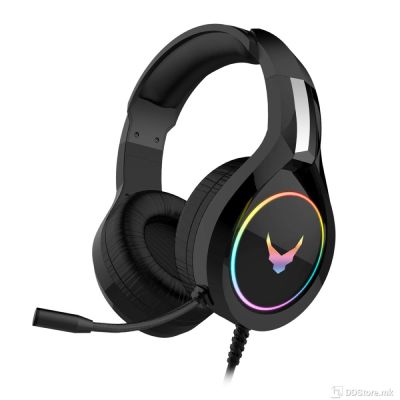Headphones Omega Gaming Varr VH6060B RGB Black