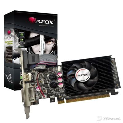 AFOX Graphic Card PCI Express 2.0, GeForce GT610, 1GB, DDR3, 64Bit