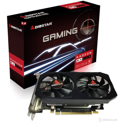 BIOSTAR Graphics Card PCI-E 3.0, 4GB, AMD Radeon RX560 GPU, GDDR5