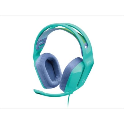 LOGITECH Gaming-Headset G335 Mint w/microphone   981-001024, 1x3.5mm / 2x3.5mm