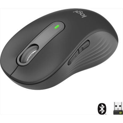 LOGITECH M650 L (for large-sized hands) Graphite Silent Logi Bolt w/Bluetooth, 910-006236