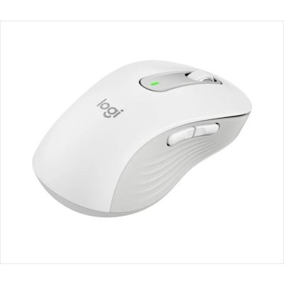 MOUSE WIRELESS USB LOGITECH M650 L (for large-sized hands) LEFT (for left handed) Off-White Silent Logi Bolt w/Bluetooth, 910-006240