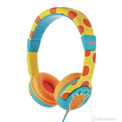 Trust Spila Kids Headphones - giraffe wired