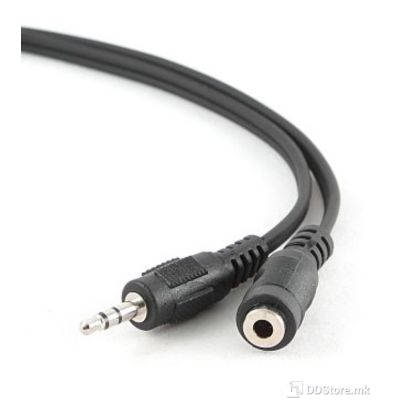 Cable Stereo Plug 3,5mm to Stereo Socket 3,5mm 2m Gembird