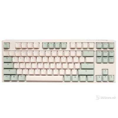 DUCKY ONE 3 TKL PBT Double-shot keycaps HOT-SWAPPABLE Cherry MX Blue, Matcha, DKON2187ST-CUSPDMAEGGC1