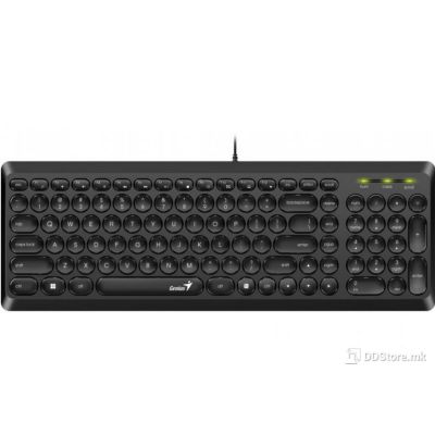 GENIUS SLIM STAR Q200 KEYBOARD WIRED USB