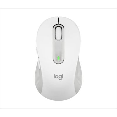 MOUSE WIRELESS USB LOGITECH M650 (for small-to-medium hands) Off-White Silent Logi Bolt w/Bluetooth, 910-006255