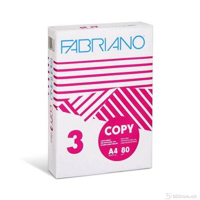 Fabriano Paper Copy3, A4 80g/m2, Хартија за печатење и копирање