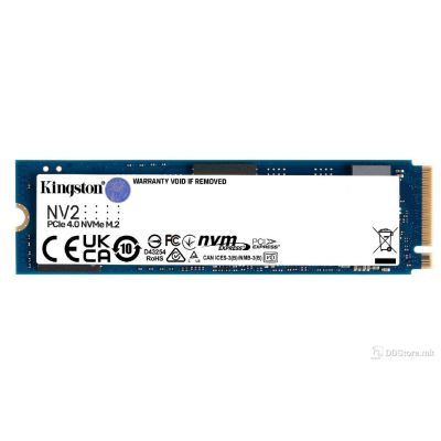 Kingston 250GB NV2 NVMe PCIe SSD, read/write speeds up to 3.500/1.300MB/s