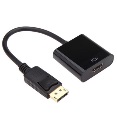 Power Box DP to HDMI adapter 1080P 60hz, 15cm cable, black
