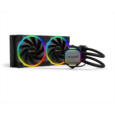 COOLERS CPU AIO BE QUIET! PURE LOOP 2 FX 280 2x140mm Light Wings ARGB PWM, w/REFFIL OPTION, ARGB LED on pump, w/ARGB HUB, BW014