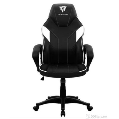 GAMING CHAIR ThunderX3 EC1 Black/White, TEGC-1026001.21