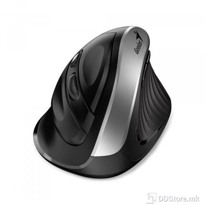 Genius Ergo 8250s Laser mouse, 5 buttons, USB, 1600dpi, Silver Gray