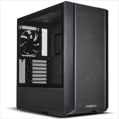 CASE LIAN LI E-ATX LANCOOL 216 Mid-Tower w/ Tempered glass, Front 2x 160mm PWM fans, Rear 1x 140mm PWM, Black, LANCOOL 216-X