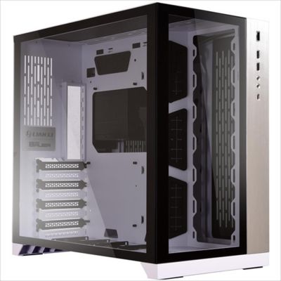 LIAN LI E-ATX O11 DYNAMIC Mid-Tower w/2x Tempered glass, White, PC-O11DW