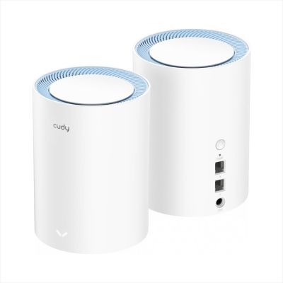 CUDY M1200 (2-Pack) NET ROUTER MESH SYSTEM