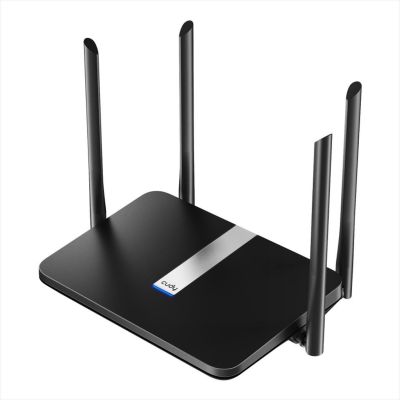 CUDY X6 WIFI 6 w/4 antennas, x1 WAN GIGABIT port, 4x LAN GIGABIT ports
